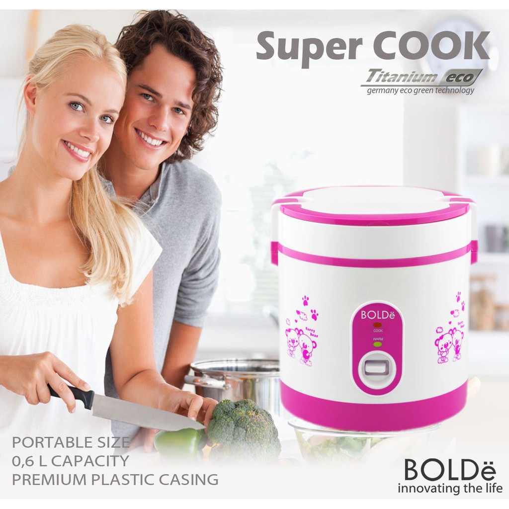 Bolde Super Cook Titanium ECO - Pink